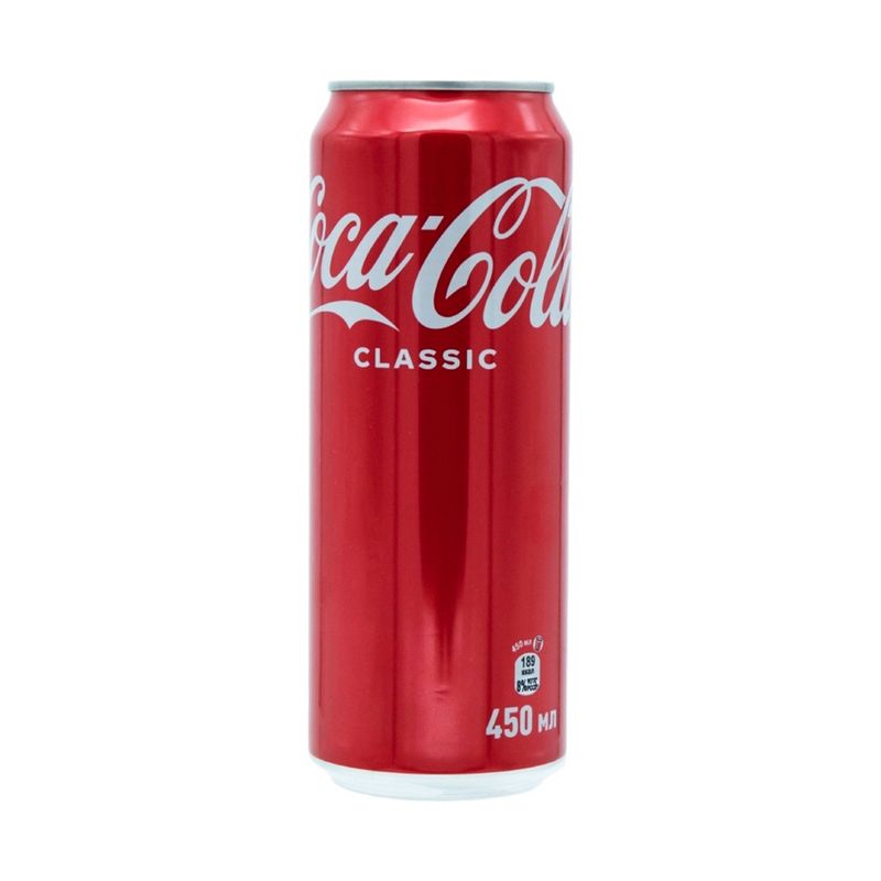 Напиток газированный "COCA COLA", 0,45 л