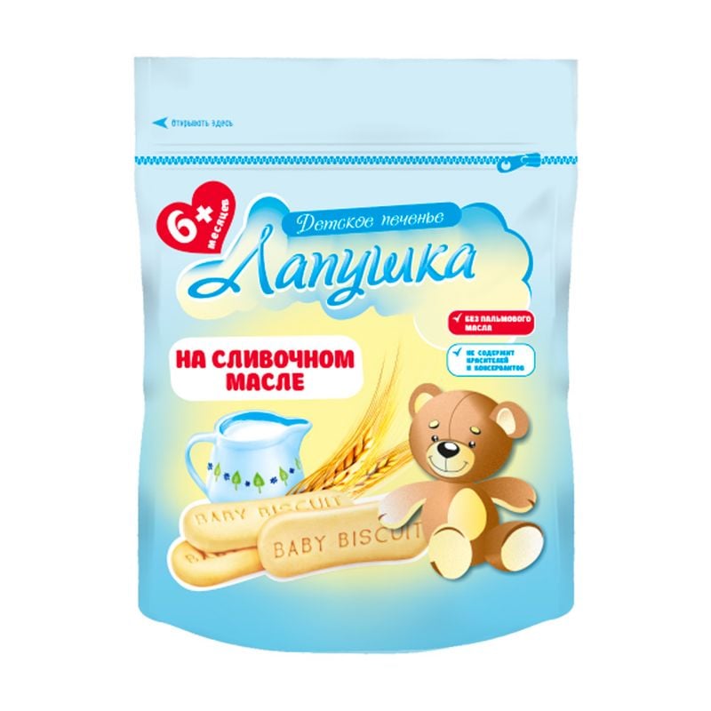 Печенье детское Лапушка, 120 г