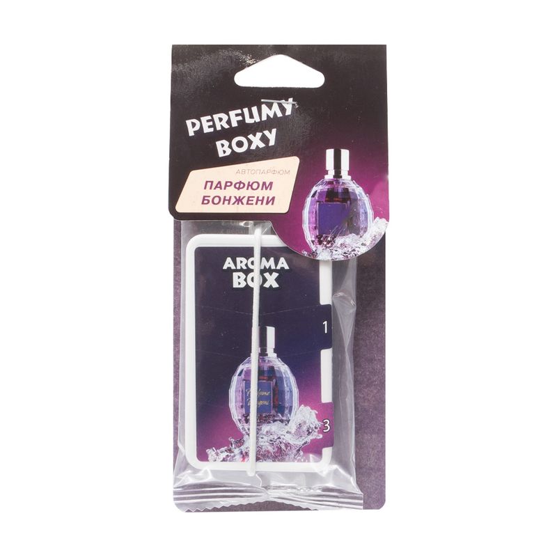 Ароматизатор подвесной для автомобиля, Perfumy Boxy, в ассортименте
