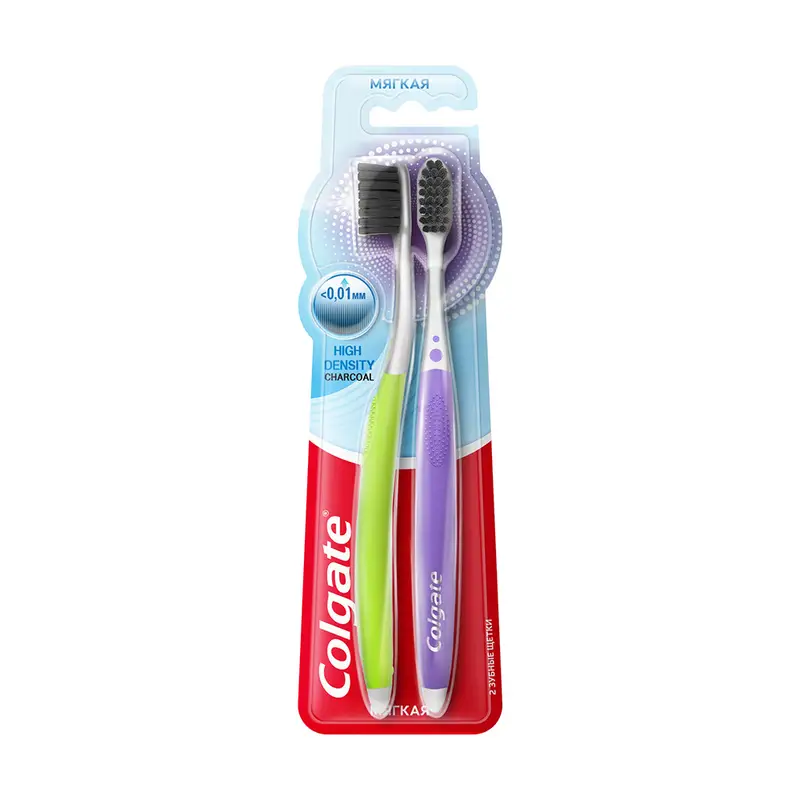 Зубная щетка, Colgate, 1+1 шт., в ассортименте