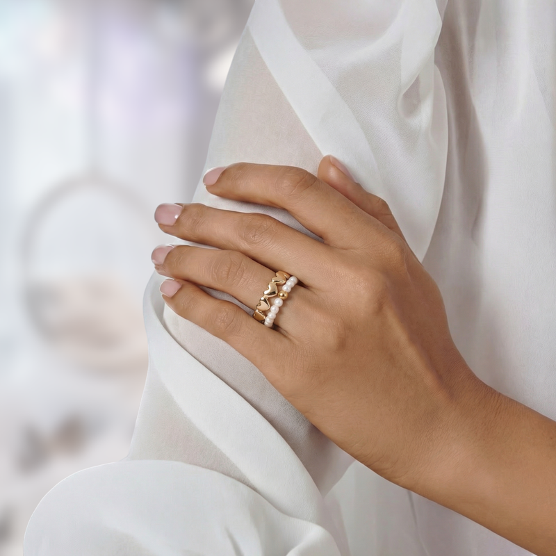 Кольцо, INSTYLE, 2 шт., в ассортименте