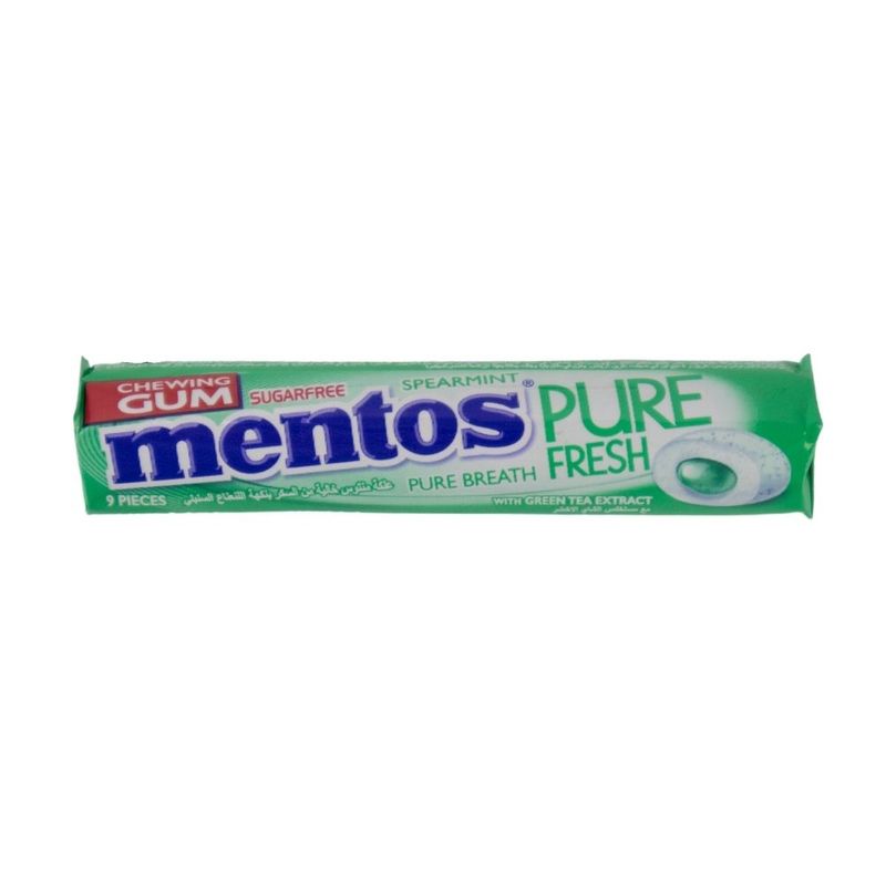 Жевател резинка Mentos Мята 15,7г