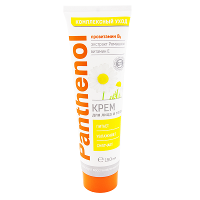 Крем для лица и тела "Panthenol", 150 мл