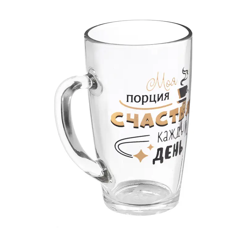 Кружка "XXXL Кофемания", 400 мл, в ассортименте