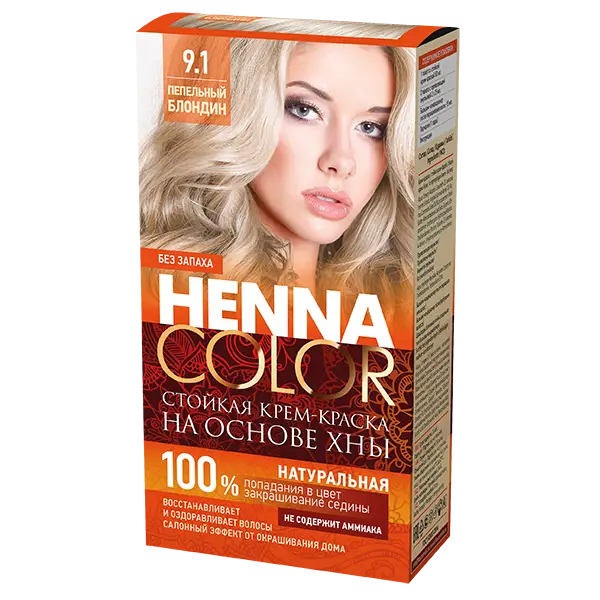 Крем-краска для волос "Henna Color", 115 мл