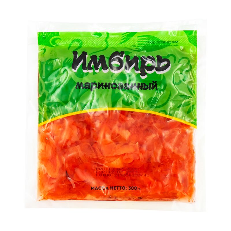 Имбирь маринованный, 300 г