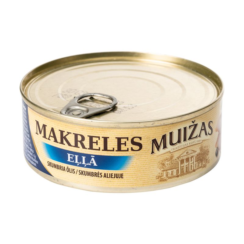 Скумбрия в масле Muižas, 240 г