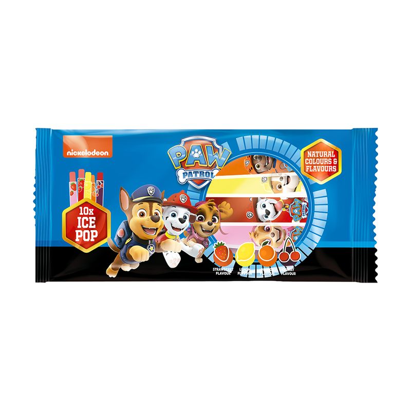 Соковое мороженое с фруктовым вкусом Paw Patrol, Minions, 500 г