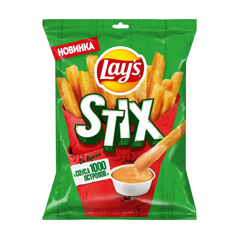Чипсы картофельные "Stix", LAY'S, 50 г, в ассортименте