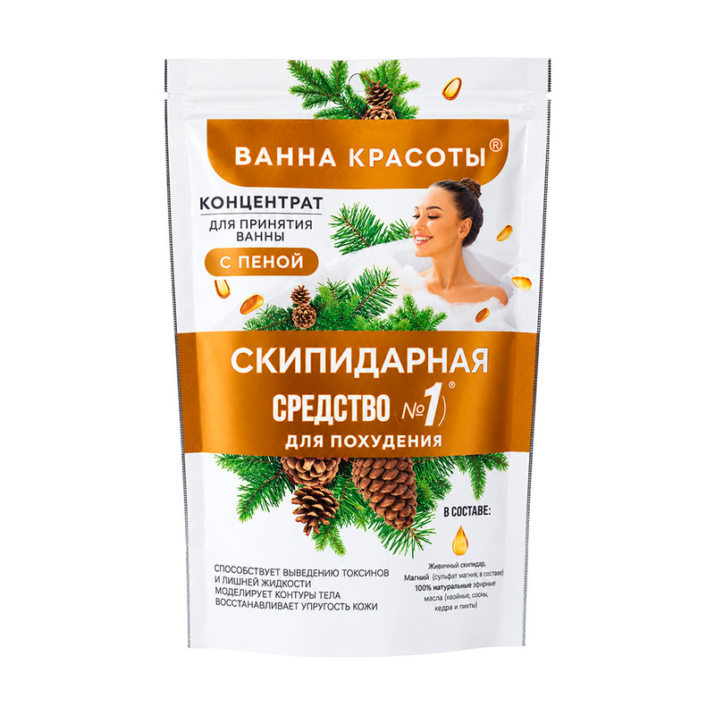 Концентрат с пеной, Ванна красоты, 250 мл, в ассортименте