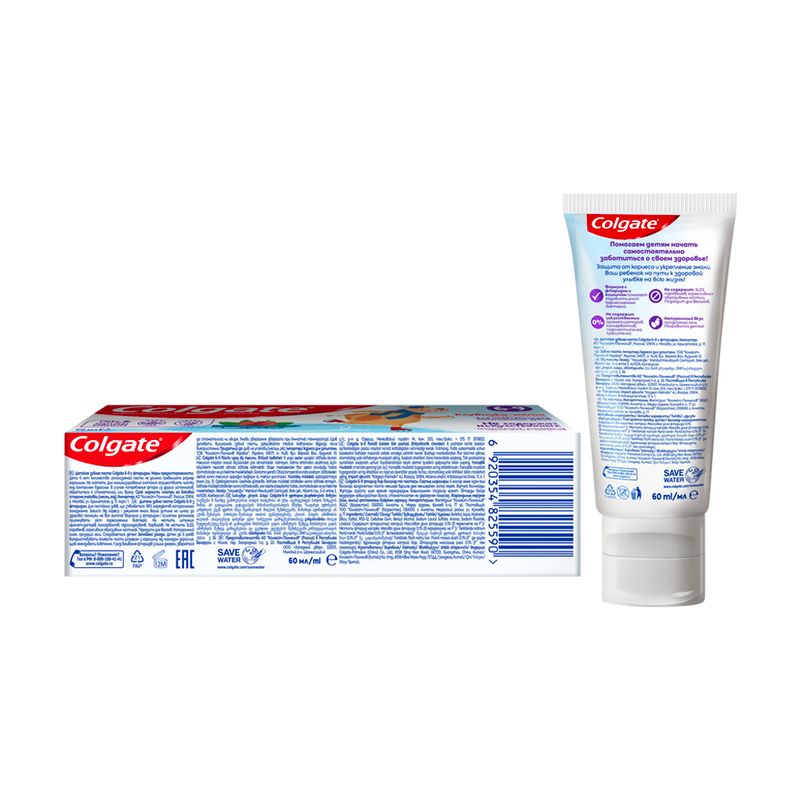 Зубная паста детская, Colgate, 60 мл, в ассортименте