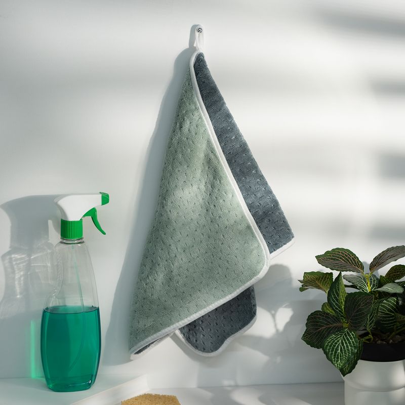 Тряпка для уборки двухстороння, BonHome, 32х72 см, в ассортименте