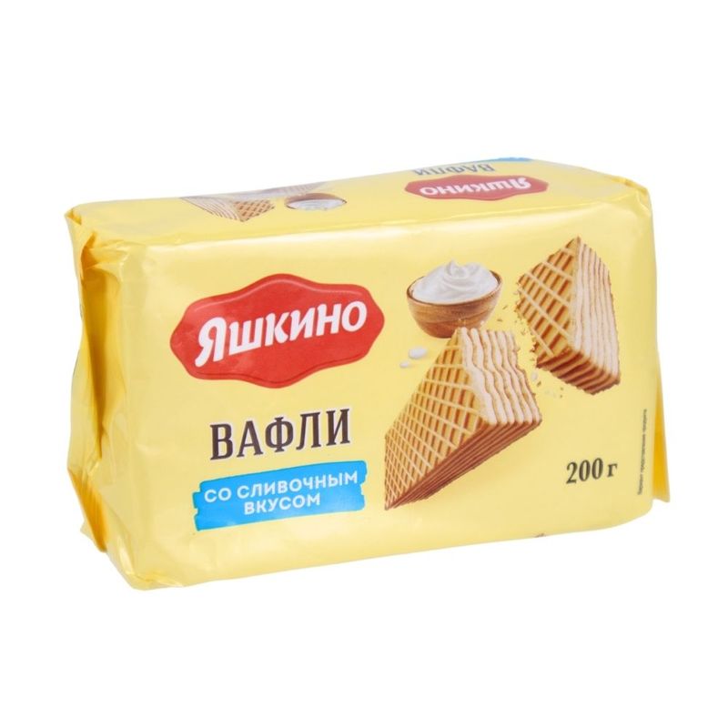 Вафли Яшкино 200г сорт