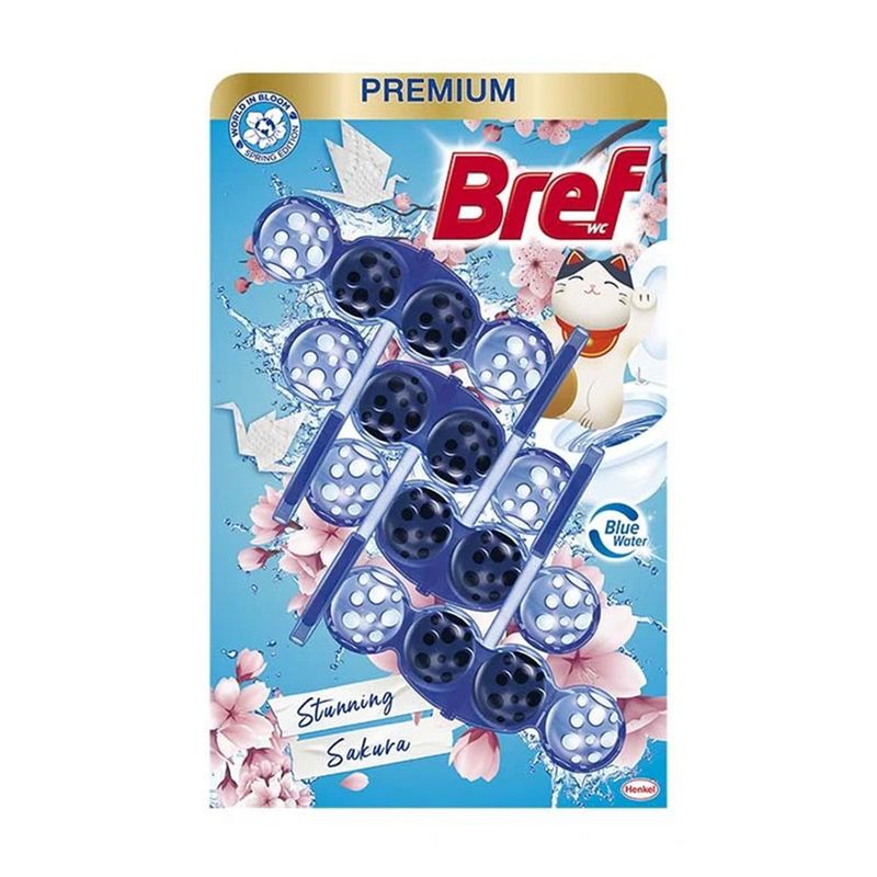 Блок туалетный BREF Premium, 4х50 г