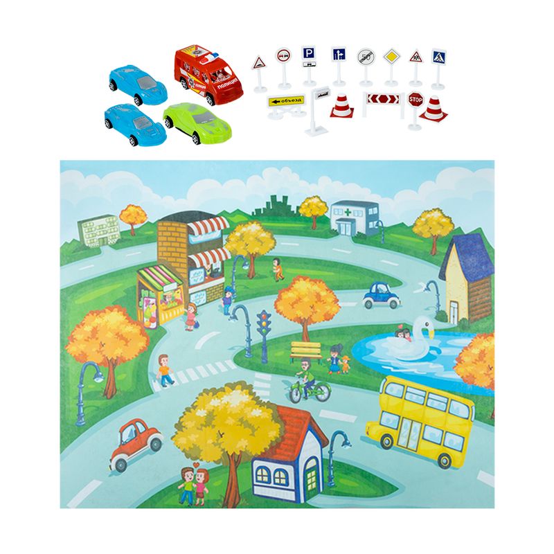 Игровой набор "Дорожное движение", Play the Game, в ассортименте