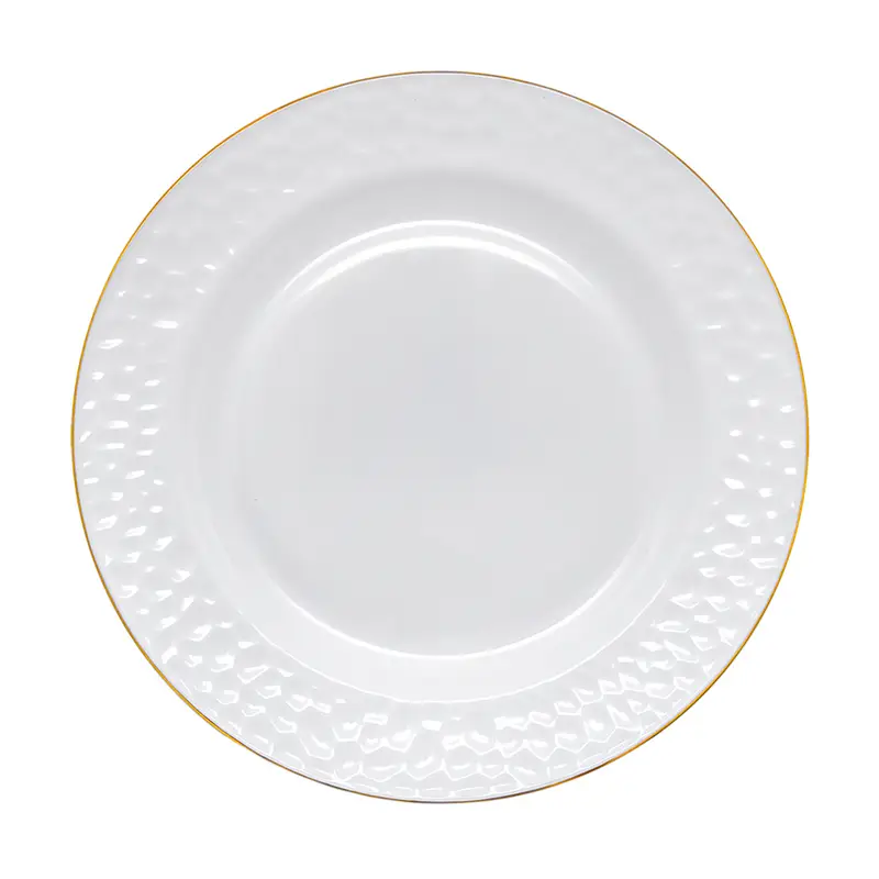 Тарелка "Золотой Опал", O'Kitchen, 25 см