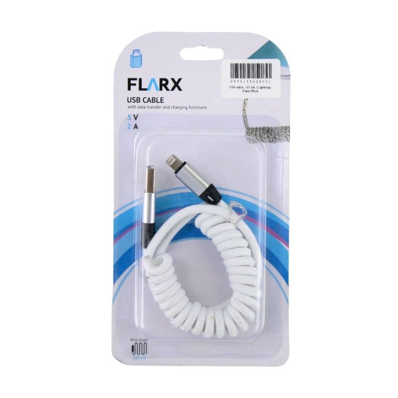 Кабель USB, 125 см. (Lightning)