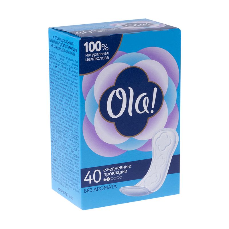 Прокладки ежедневные, Ola!, 40 шт.