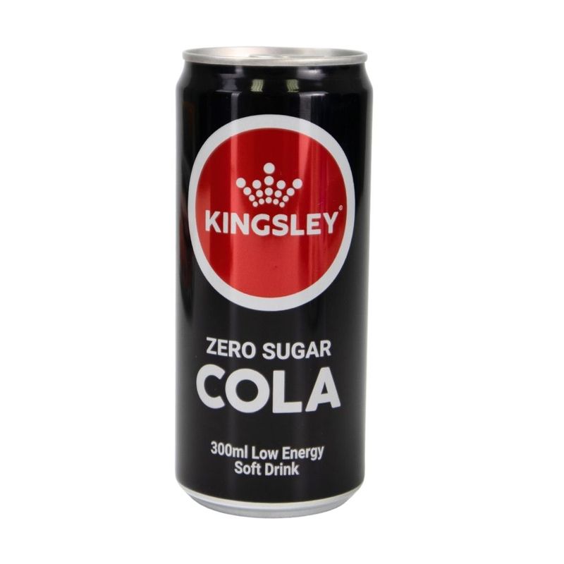 Нап газ Kingsley Zero Cola ж/б скл 300мл