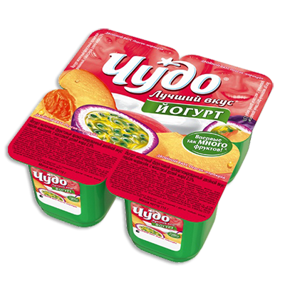 Йогурт "Чудо. Персик - Маракуйя" 5,1%, 115 г