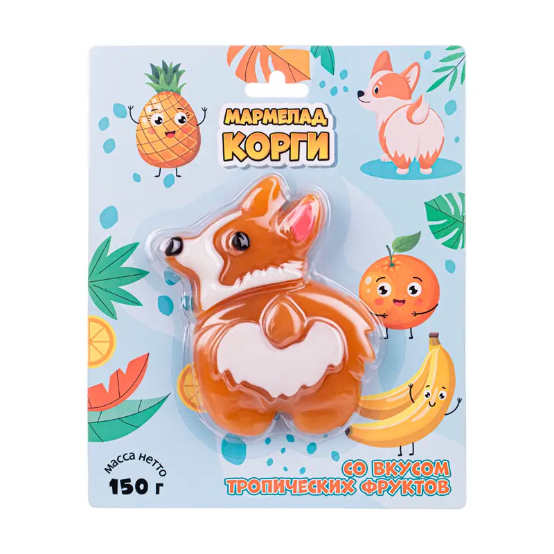Мармелад желейный фигурный, 150 г, в ассортименте