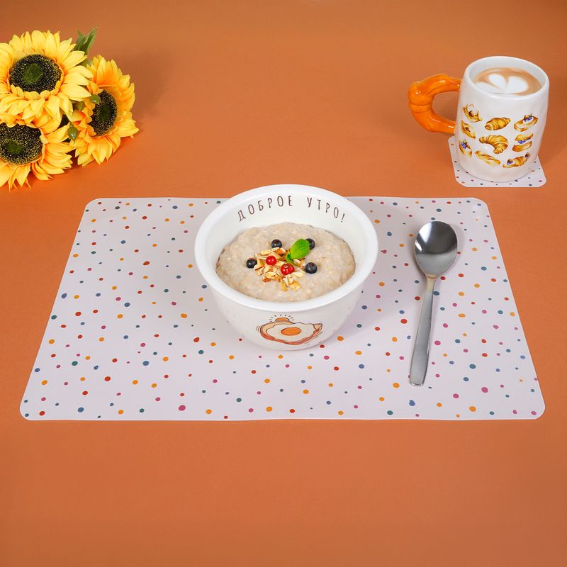 Набор термосалфеток и подставок под чашку, O'Kitchen, 12 шт., в ассортименте