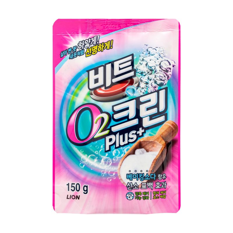 Отбеливатель кислородный "CLEAN PLUS", LION, 150 г