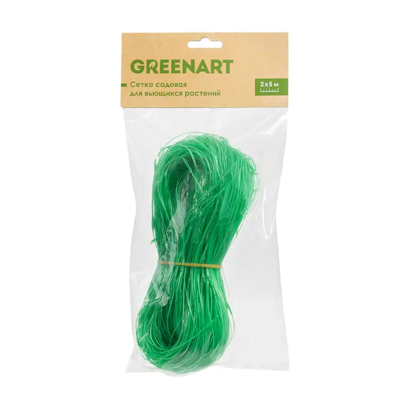 Сетка садовая для вьющихся растений, GreenArt, 2х5 м
