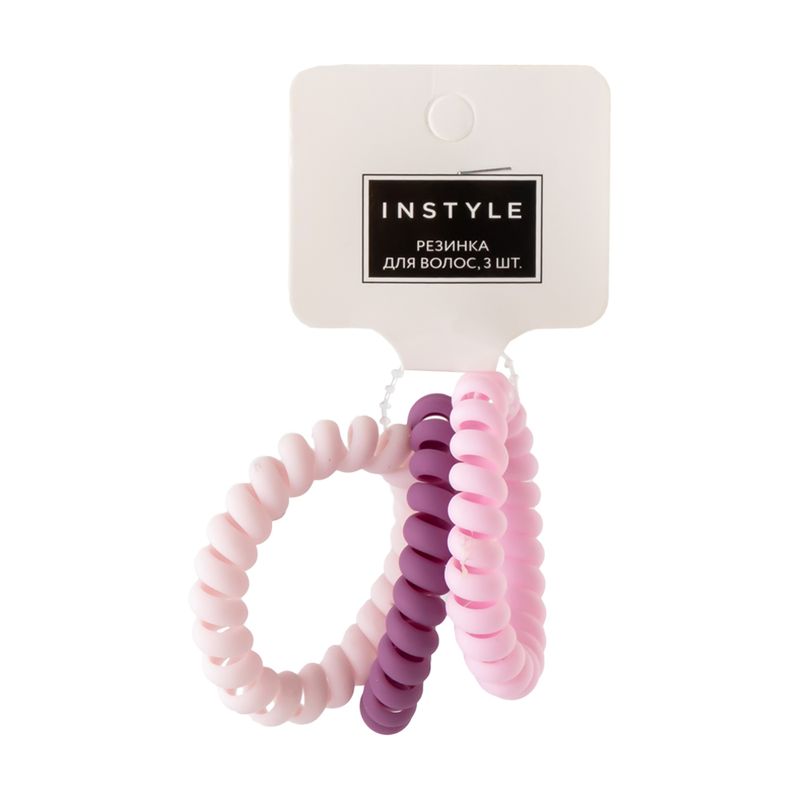 Резинка для волос, InStyle, 3 шт., в ассортименте