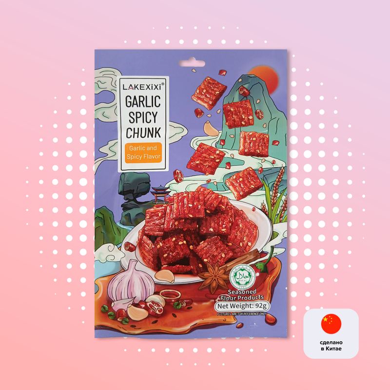 Пшеничный снек "Латьяо", LAKEXiXi, 92 г, в ассортименте