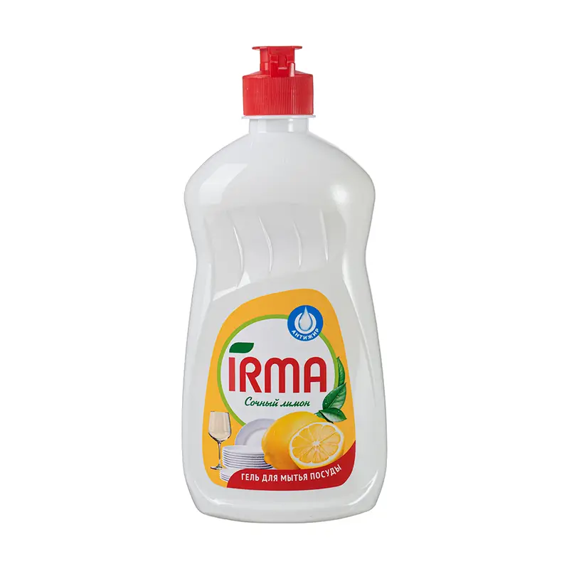Гель для мытья посуды, IRMA, 450 г, в ассортименте