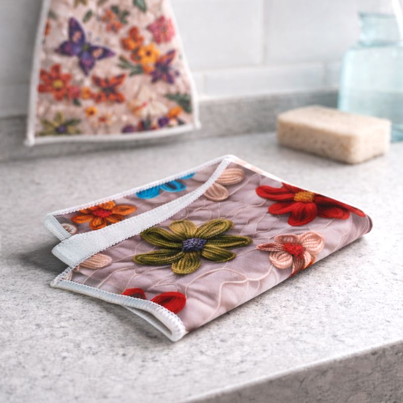 Тряпка для уборки, BonHome, 30х40 см, в ассортименте