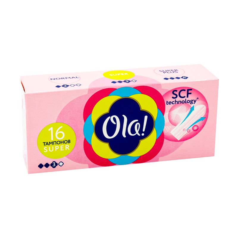 Тампоны "Super", Ola!, 16 шт.