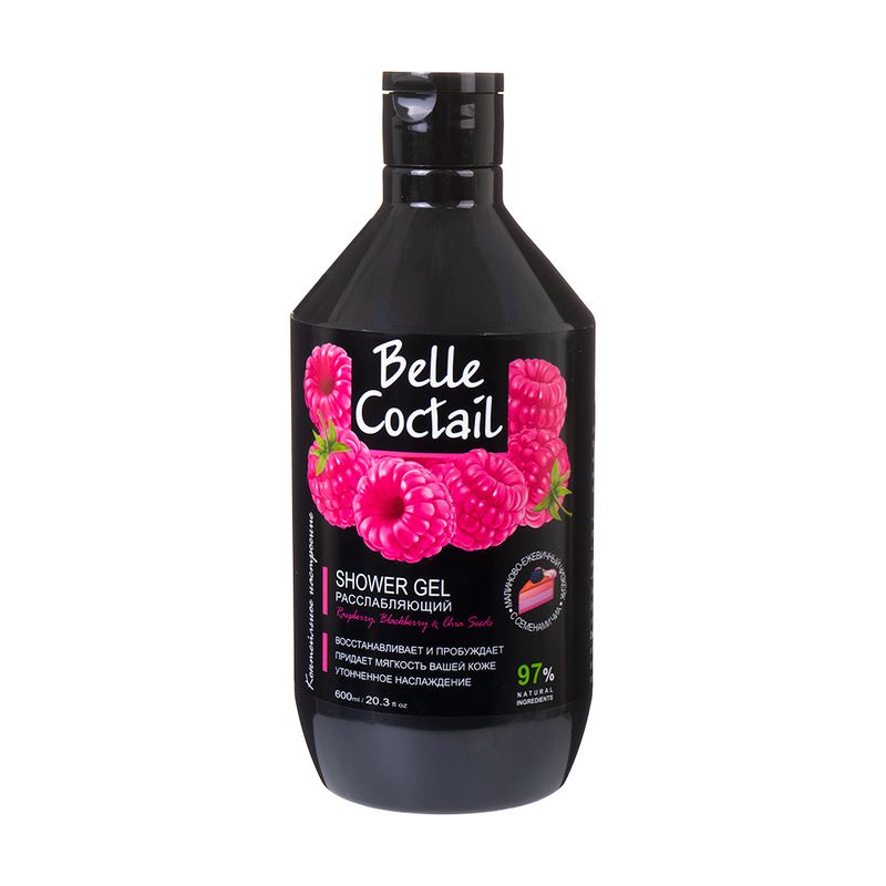 Гель для душа, Belle Coctail, 600 мл, в ассортименте