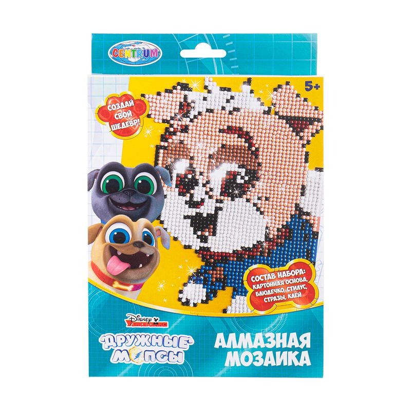 Картинка из алмазной мозаики, 20х15 см, в ассортименте