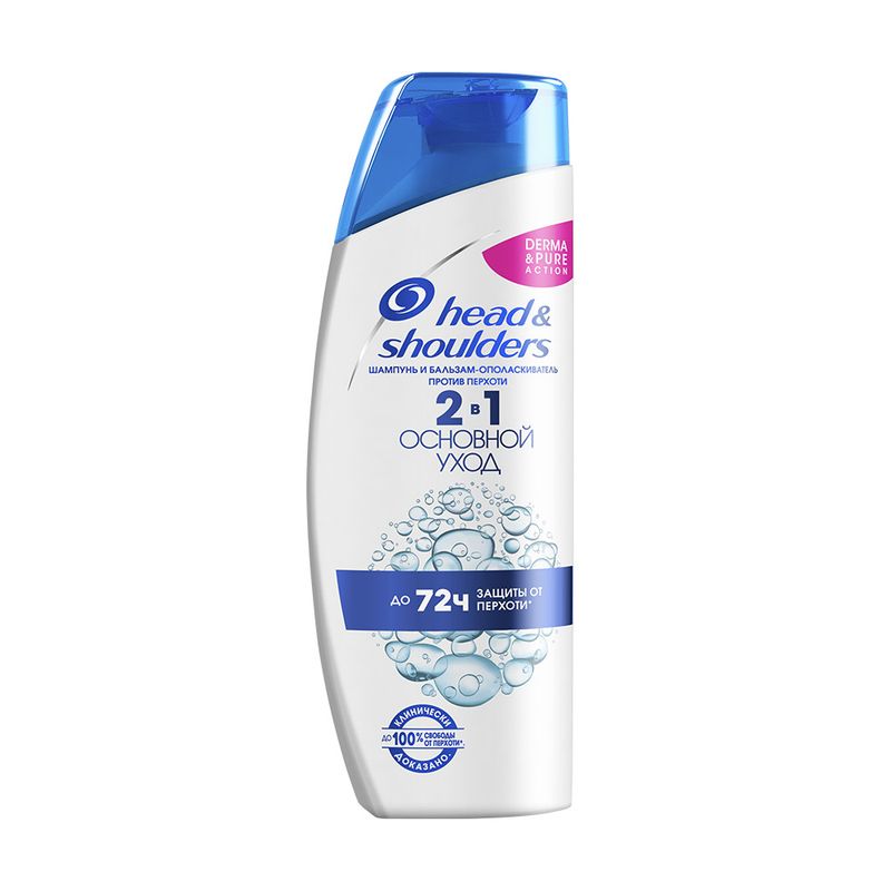 Шампунь Head & Shoulders против перхоти 2 в 1, 300 мл