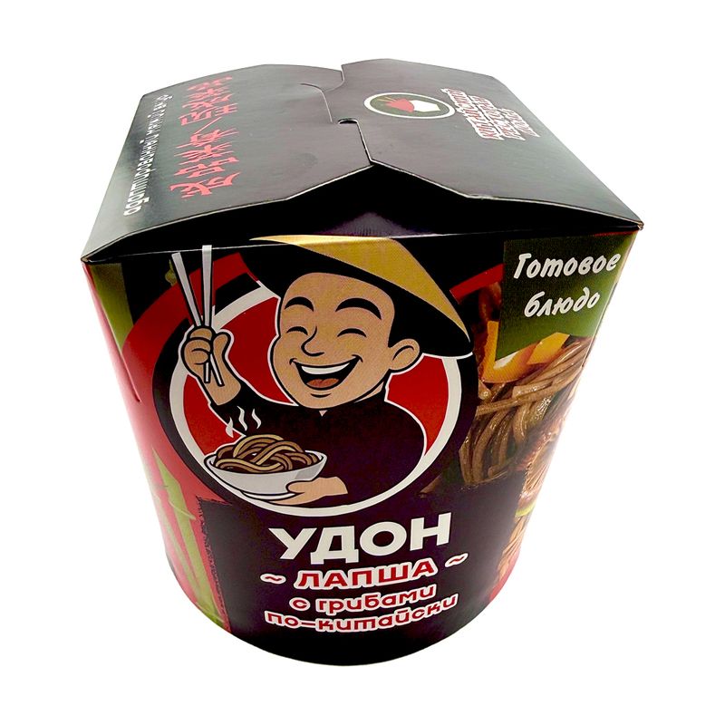 Лапша удон с грибами по-китайски, 250 г