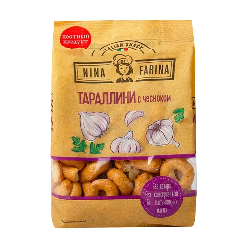 Печенье Tarallini, Nina Farina, 180 г, в ассортименте