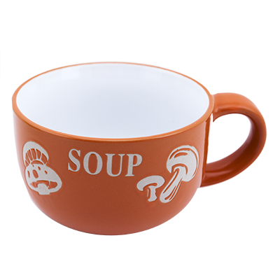 Бульонница с ручкой "Soup", 450 мл
