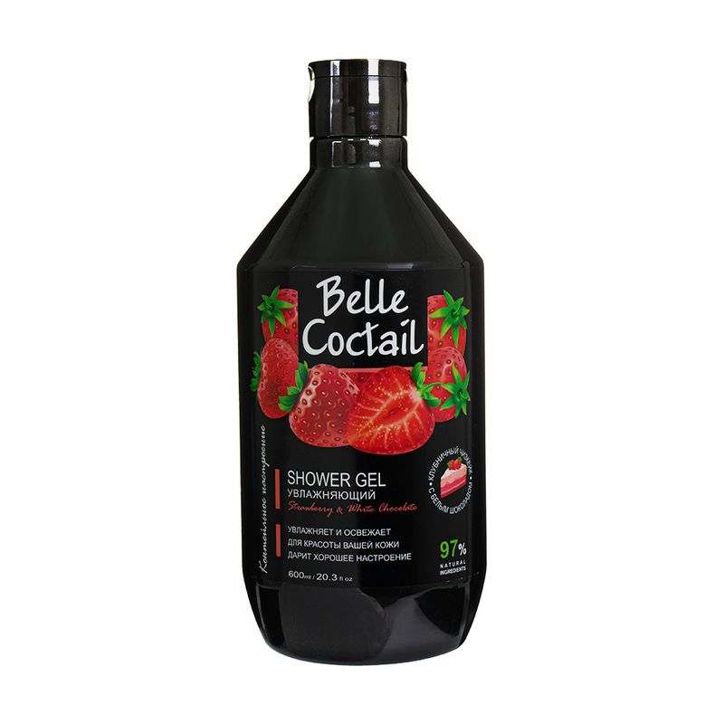 Гель для душа, Belle Coctail, 600 мл, в ассортименте
