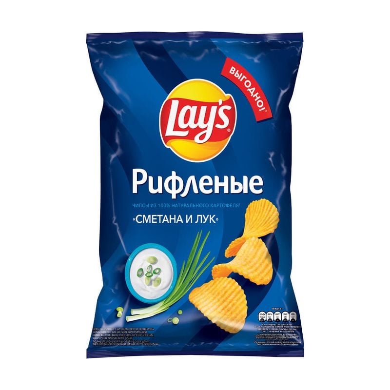 Картофельные чипсы, Lay's, 210 г, в ассортименте