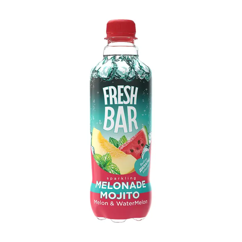Напиток сильногазированный "Melonade Mojito", Fresh Bar, 0,48 л