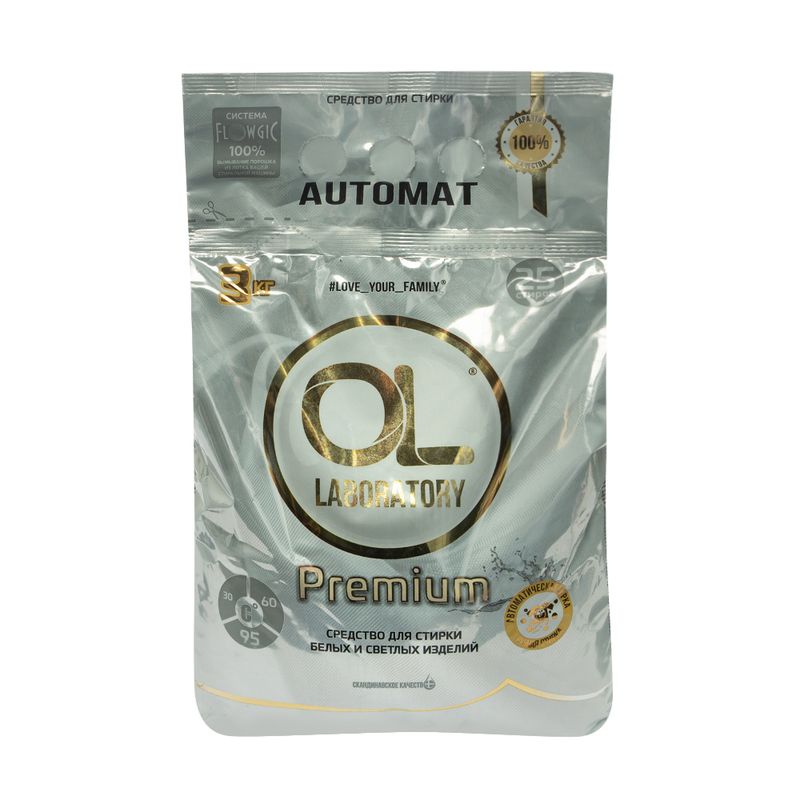 Стиральный порошок "OL Premium", 3 кг