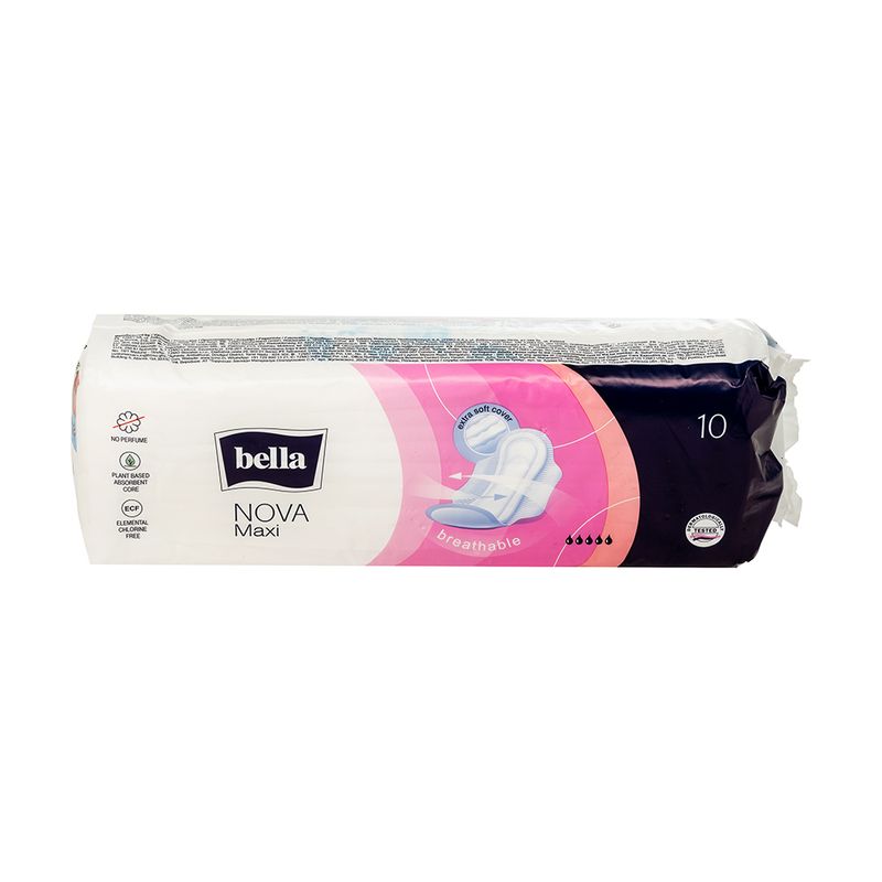 Гигиенические пакеты BELLA Nova Maxi, 10 шт.