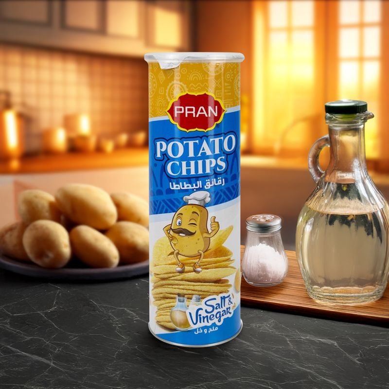 Чипсы Pran карт соль с укс 160г