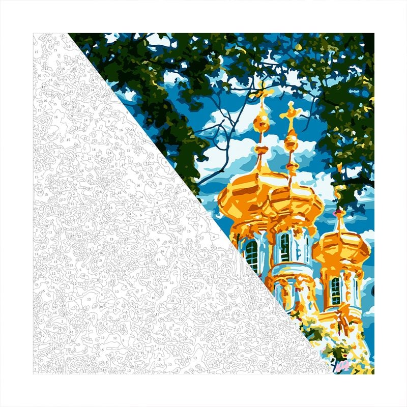 Картина по номерам на холсте, LORI, в ассортименте