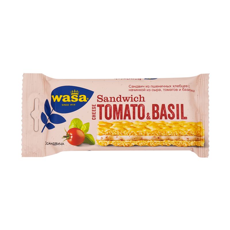 Хлебцы пшеничные, Wasa, с начинкой, 40 г