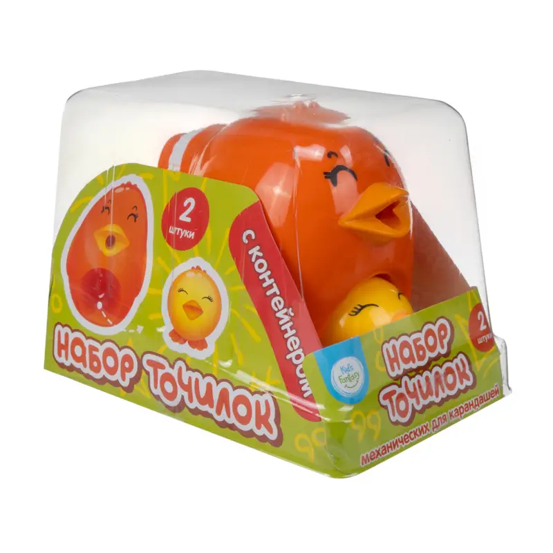 Набор точилок, Kid's Fantasy, 2 шт., в ассортименте