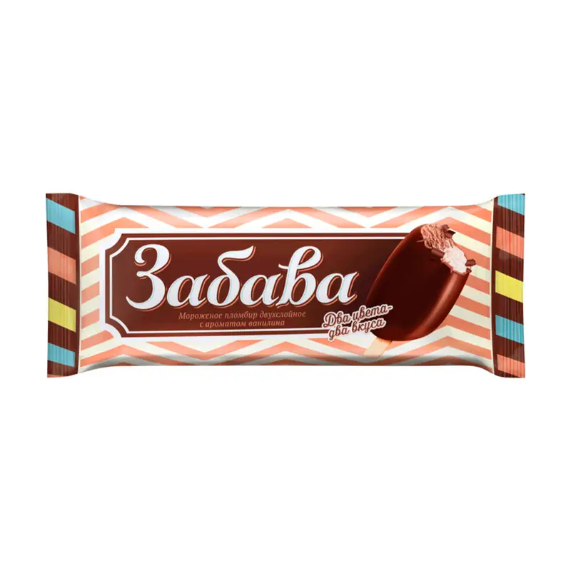 Мороженое двухслойное, Забава, 70 г