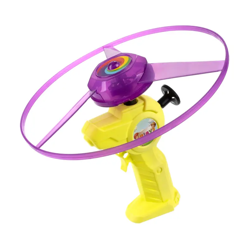 Игрушка "Летающий диск с пистолетом для запуска", Sport&Fun, в ассортименте